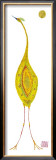 Yellow Heron Prints by Sophie Jourdan