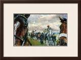 After The Bell-Newcastle Races Limited Edition Framed Print by Jay Boyd Kirkman