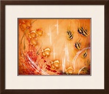 Tropical Fish Framed Giclee Print by Tip Freeman