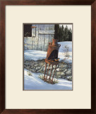 Milk Can Bird Bath Prints by Michael Humphries