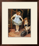 The New Dress Poster by Arthur John Elsley