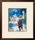 Cinderella Rabbit Print by Dot Bunn