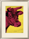 Cow, c.1966 (Yellow and Pink) Prints by Andy Warhol