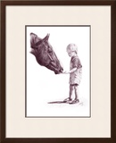 Matthew and Billy Framed Giclee Print by Lorrie Beck