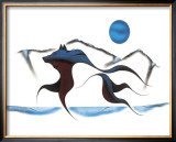 Wolf Spirit II Limited Edition Framed Print by Isaac Bignell