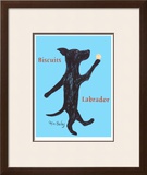 Biscuits Labrador Limited Edition Framed Print by Ken Bailey