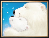 Fluffy Bears III Prints by Alison Edgson