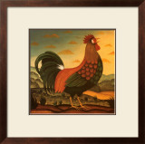 Rooster Art by Diane Pedersen