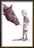Matthew and Billy Framed Giclee Print by Lorrie Beck