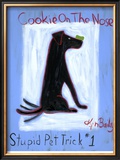 Cookie on the Nose 1 Limited Edition Framed Print by Ken Bailey