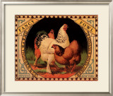 Fancy Fowl Prints by Miles Graff