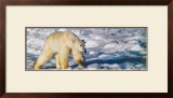 Walking on the Ice Poster by Gerry Ellis