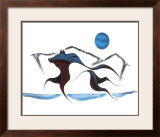 Wolf Spirit II Limited Edition Framed Print by Isaac Bignell