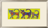 Chats Print by Sophie Jourdan