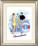 Furness Cruises Framed Giclee Print by Adolph Treidler