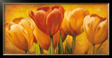 Bouquet of Orange Tulips Prints by David Pedersen