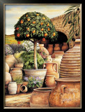 Orange Topiary Posters by Eduardo Moreau