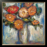 Orange Poppies II Posters by Tina 
