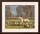 A November Morning Limited Edition Framed Print by Sir Alfred Munnings