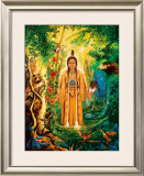 Divine Grandmother Framed Giclee Print by David Rico