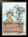 Got Coffee Framed Giclee Print by Gary Patterson