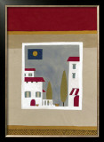 Hilltop Village Prints by Muriel Verger