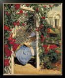 The Rose Garden Print by Evan Wilson
