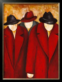Three Wise Man I Print by Gisela Ueberall