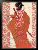 Geisha in Arms Art by Joadoor 