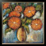 Orange Poppies I Art by Tina 