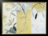 Cluster, Lily, and Curtain Print by Nina Tichava