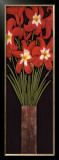 Red Hot Lilies Poster by R. Rafferty