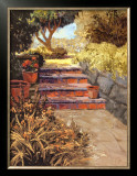 Garden Mediterraneo Poster by Erin Dertner