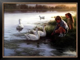 At the Mill Pond Posters by Robert Duncan