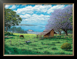Ulupalakua Upcountry Framed Giclee Print by Hans Olson