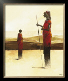 Massais III Prints by Jean-pierre Gack
