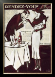 Rendezvous Poster by Rene Stein