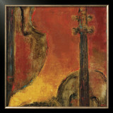 Brass and Strings V Art by Karen Dupré