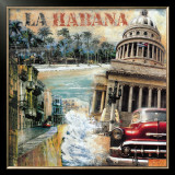 La Habana, Cuba I Posters by John Clarke