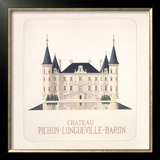 Chateau Pichon I Limited Edition Framed Print by Andras Kaldor