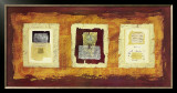 Triptych II Posters by Patricia Maiocco