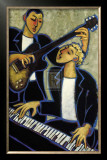 Piano and Guitar Art by Marsha Hammel
