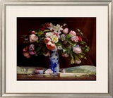 Spring Bouquet Print by Theresa Pergal