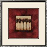 Row of Trees I Art by Laura Bowman