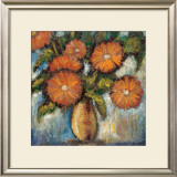 Orange Poppies I Prints by Tina 