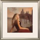 Glada in un Tramonto Veneziano Prints by Scarbossa 