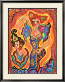 Les Flamencas Prints by B. Ingrid