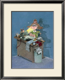 Computer Vision Framed Giclee Print by Gary Patterson