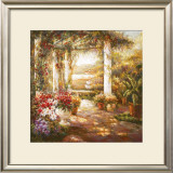 Shaded Courtyard I Prints by Mirabella 