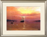 Swans Over Still Waters Prints by Clive Madgwick